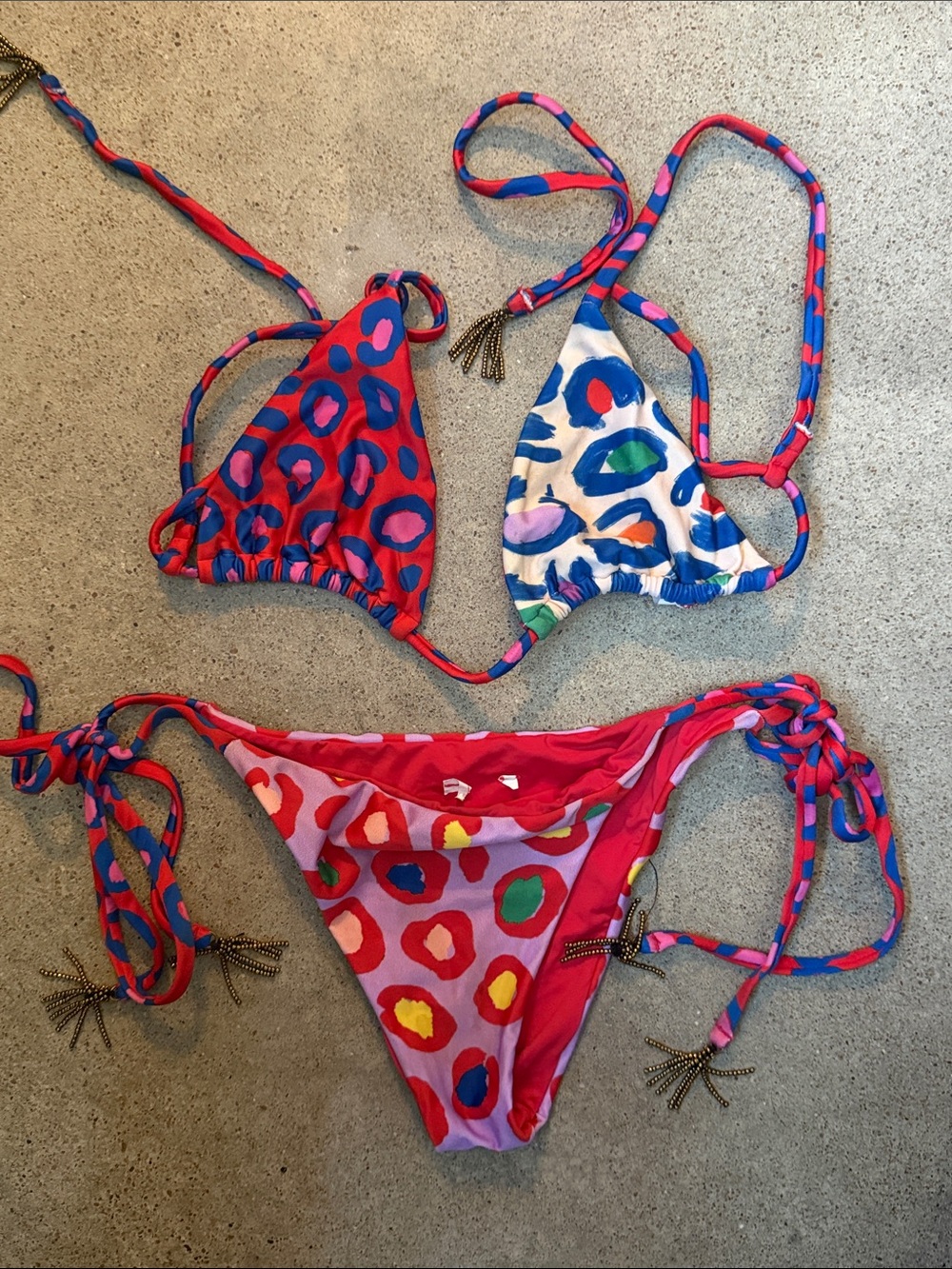 NWOT Farm Rio Reversible Bikini